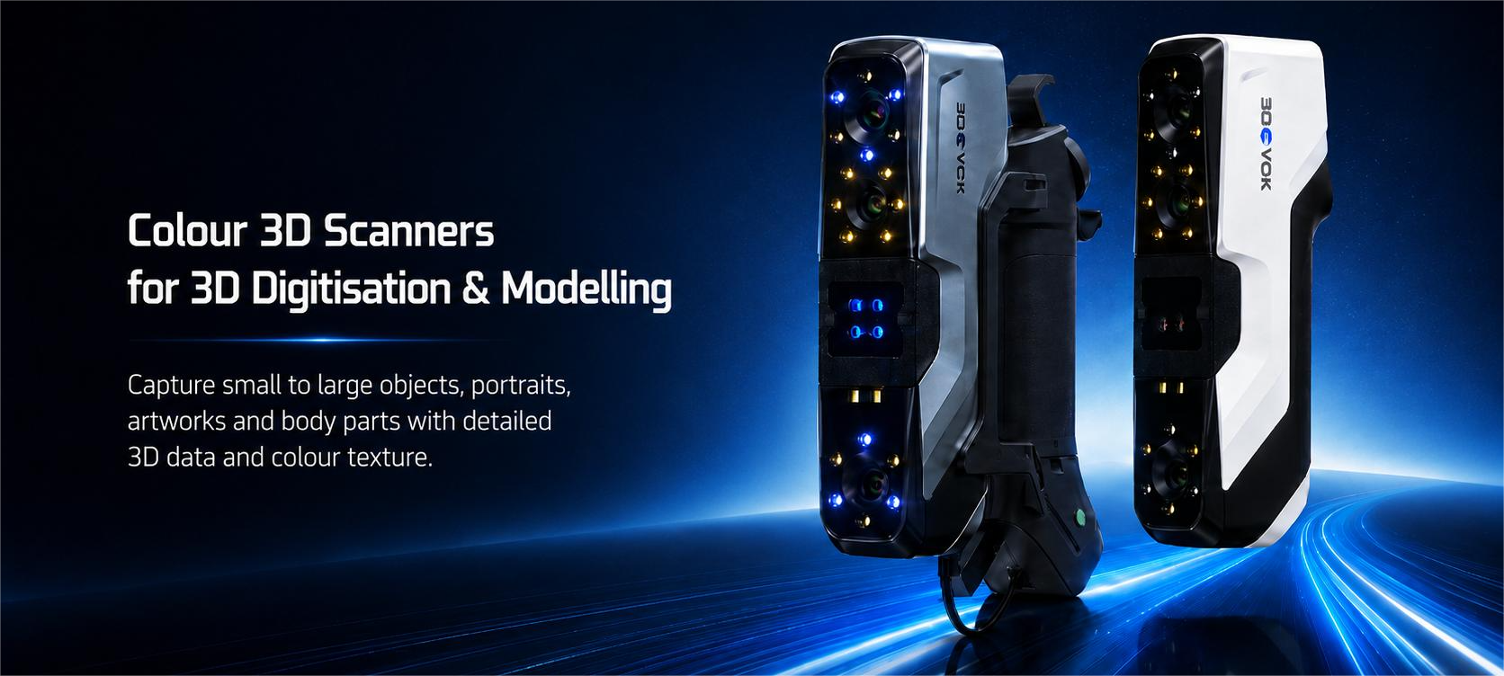 3DeVOK Color 3D Scanner for 3D Digitisation & Modeling 3DeVOK Color 3D Scanner for 3D Digitisation & Modeling